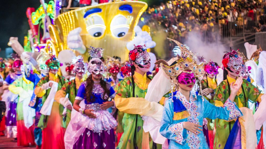 Chingay Parade in Singapore